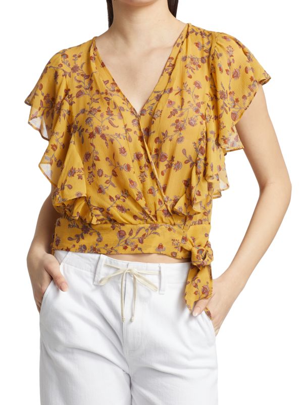 Paige Trista Silk Blouse